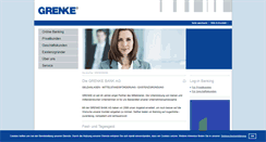 Desktop Screenshot of grenkebank.de